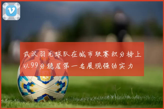 武汉羽毛球队在城市联赛积分榜上以99分稳居第一名展现强劲实力